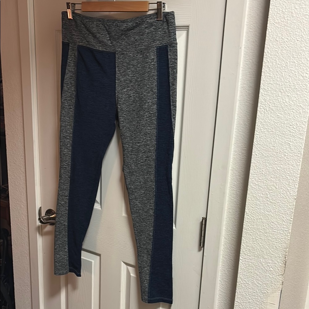 FP Movement by Free People Gray and Navy Leggings